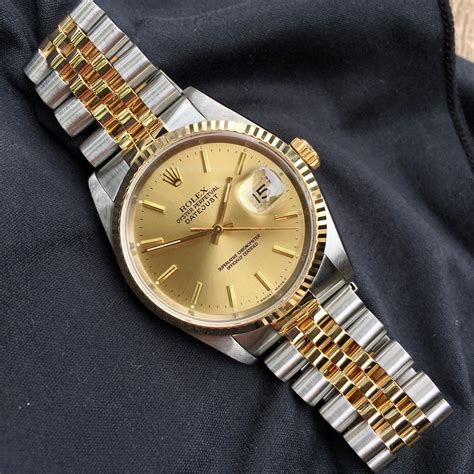 rolex dual tone